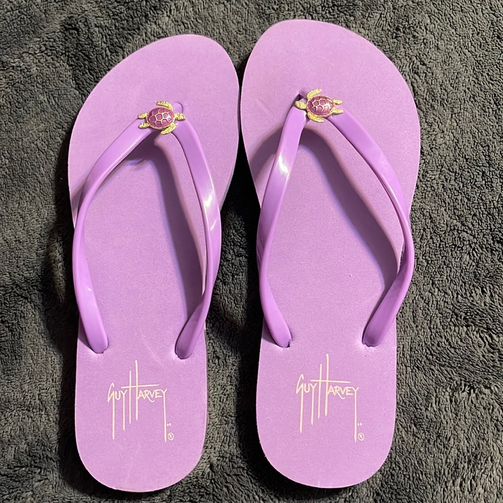Guy Harvey flip flops 7-8